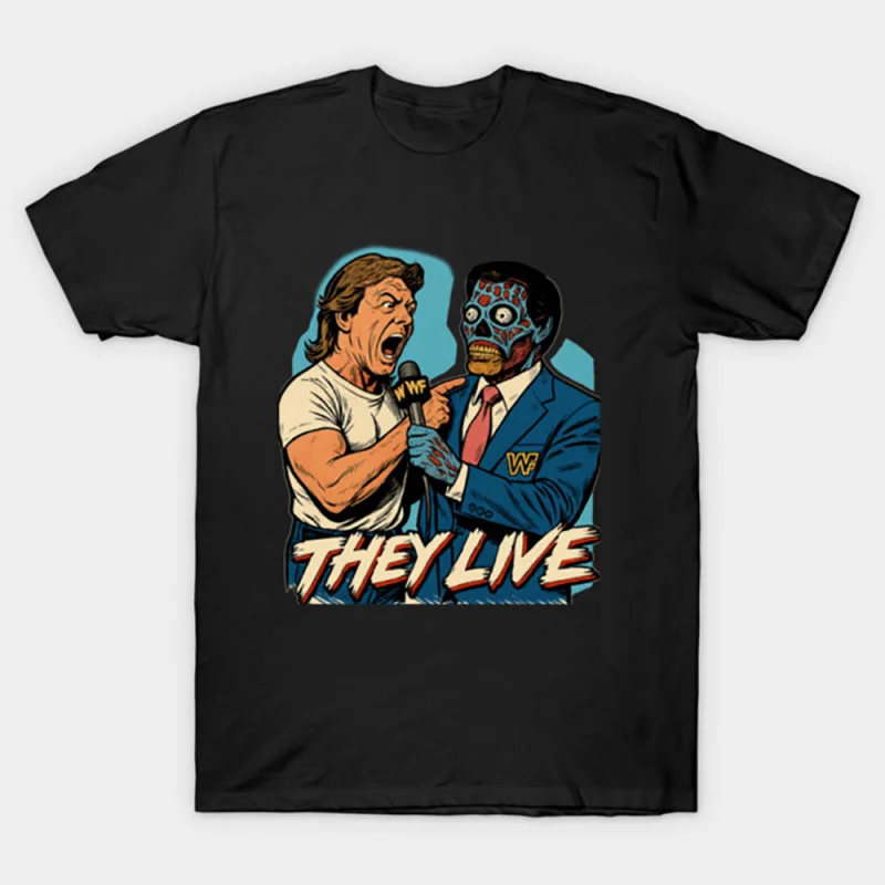 

piper they live Retro Sic-Fi TheyLive Gift T Shirt John Carpenter Vintage Horror movie Alien Graphic clothes All size Tee S-6XL