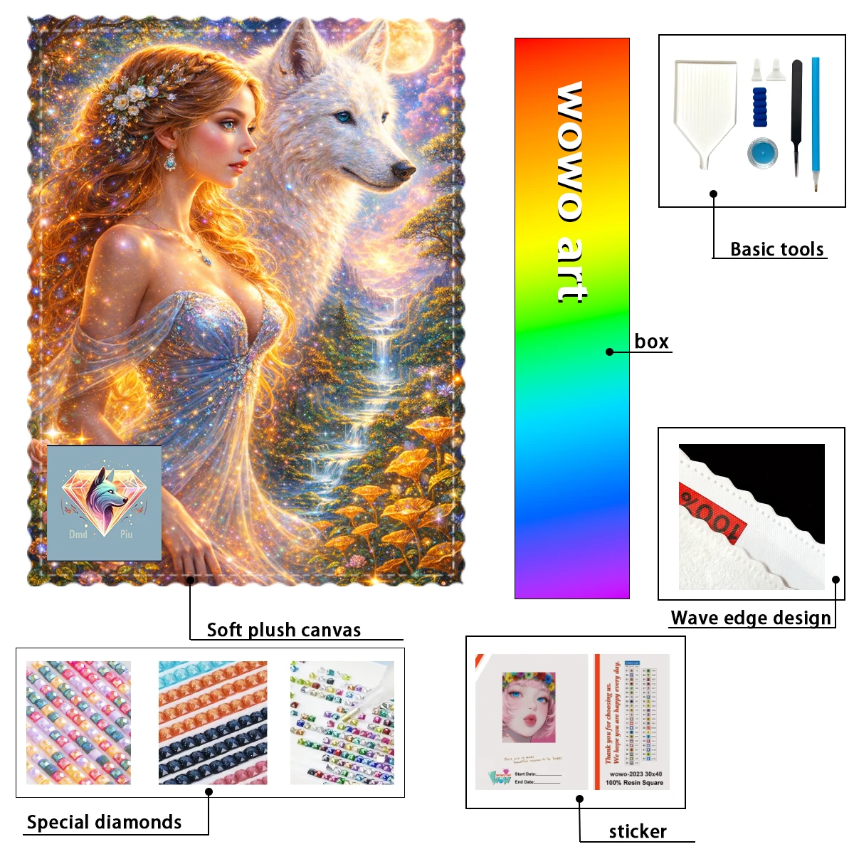 【piu-diamond-art】the-mountains-and-rivers-of-the-white-100-resin-fd-ab-xc-diamond-stamping-kit-perfect-masterpiece-worth-buying