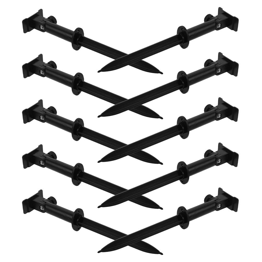 

10pcs Solar Light Stakes Plastic Ground Spike For Garden Outdoor Yard Landscape Pathway Markers Replacement Mounting Bracket