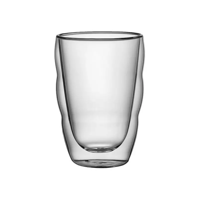 Anti Scald Double-layer Glass Cups,High-end Office Coffee Mug, Bar Accessory Wine Glass, Couple Kawaii Cup,Holiday Gift Tea Cup