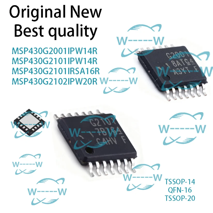 (5-30 قطعة) MSP430G2001IPW14R MSP430G2101IPW14R MSP430G2101IRSA16R MSP430G2102IPW20R G2001 G2101 M430G2101 430G2102 MCU IC رقاقة #1
