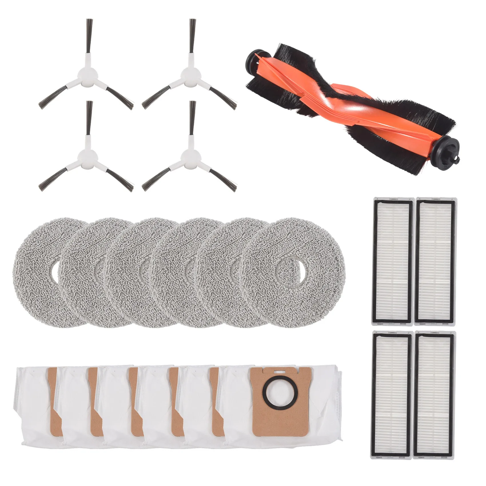 For Xiaomi Robot Vacuum X20 Plus / X20 + Robot Vacuum Cleaner Main Side Brush Hepa Filter Mop Cloth Dust Bag Accessories view 4