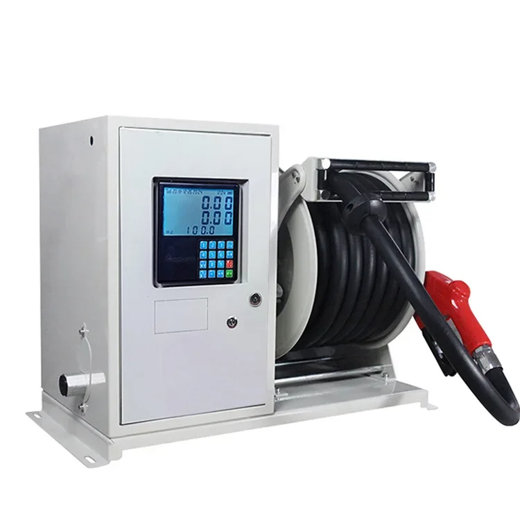 Large Flow Mobile Tanker Small  Oil Pump Reel