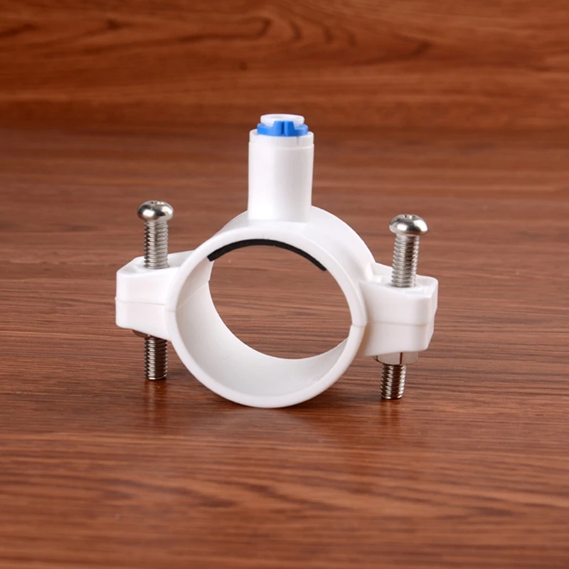 Ro Water 40mm Drain Waste Water Pipe Clamp Saddle Clips 1/4