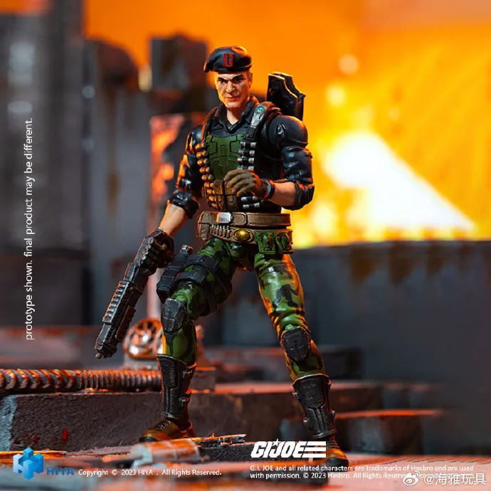 In Voorraad HIYA Prachtige MInI G.I.Joe Flint 1/18 Soldaat Poppen Animatie Action Figure Speelgoed Gift Model Collectie Hobby