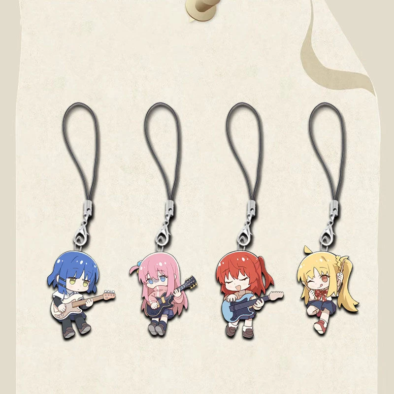 Kawaii Anime BOCCHI THE ROCK! Kita Ikuyo Yamada Ryo Phone Pendant Cute Cartoon Ijichi Nijika Gotoh Hitori Bag Pendant Toys