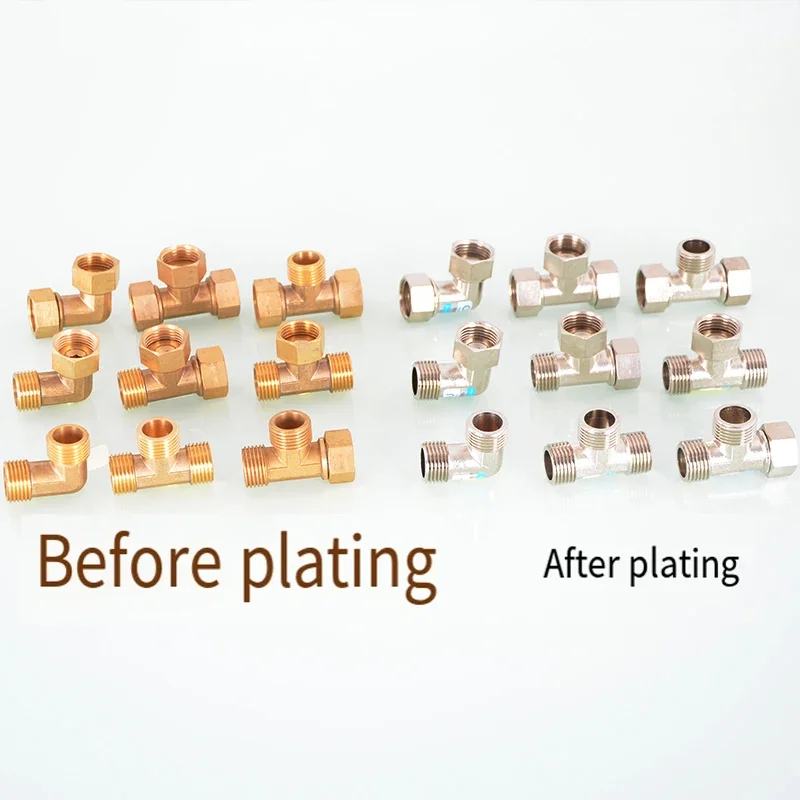 태양열 히터/가스 파이프, 고온 및 누출 방지 내식성을 위한 수/암나사가 있는 1/2인치 황동 엘보 티 피팅