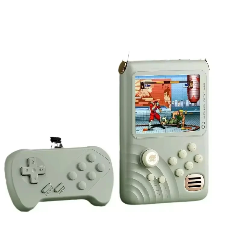 

E2 Retro Game Console Power Bank 3.5-inch IPS Screen 6000 MAh 10000 Game Machine Support 10 Simulators E2 Retro Game Player