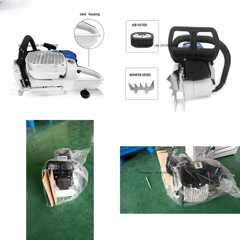 2026for 2026 5.2kw 660 Chainsaw Fast Cutting Petrol Saw with 25 inch 3/8 Guide Bar and Chain HOT SALE