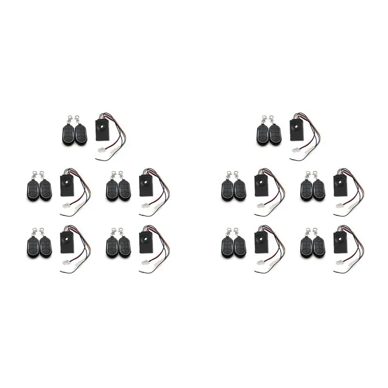 

Новое поступление, 10X система сигнализации для электровелосипеда, двойной пульт дистанционного управления, 36 В, 48 В, 60 В, 72 В, аксессуары для сигнализации, универсальный водонепроницаемый