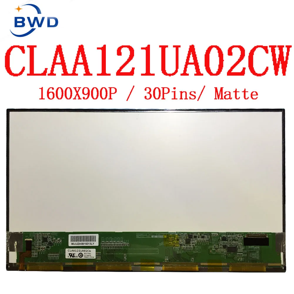 Polegadas Tela do Laptop Lcd para Cf-sx1 Cf-sx2 Cf-nx1 Cf-nx2 1600*900 Pinos Claa121ua02cw 40 Claa121ua01cw 30 Pinos 12.1