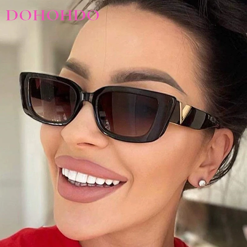 

Fashion Brand Designer Small Square Sunglasses Women Retro Punk Men Sunglass Summer Traveling Driving Shades Ladies UV400 Lentes