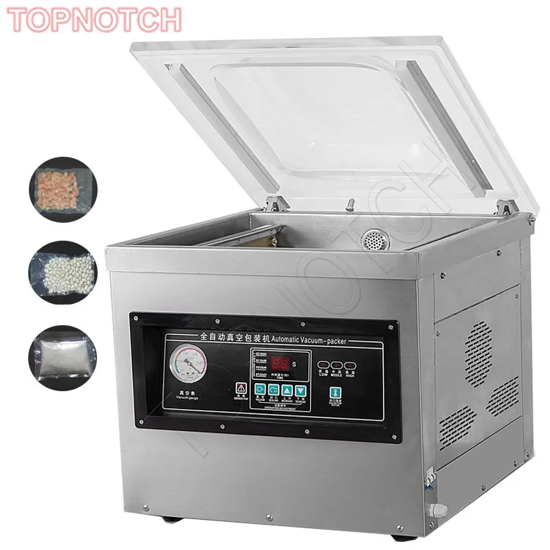 Desktop Vacuum Packing Machine Commercial Vacuum Bag Sealer Vacuum Sealing Food Nut Fruit Meat Plastic Bag Packaging