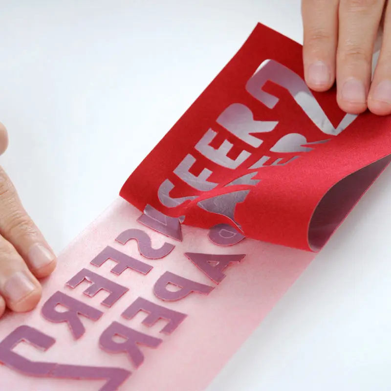 

3D Brick Flock Heat Transfer Clothing Labels Custom Brand Logo Name Heat Transfer Vinyl Designs for Garment