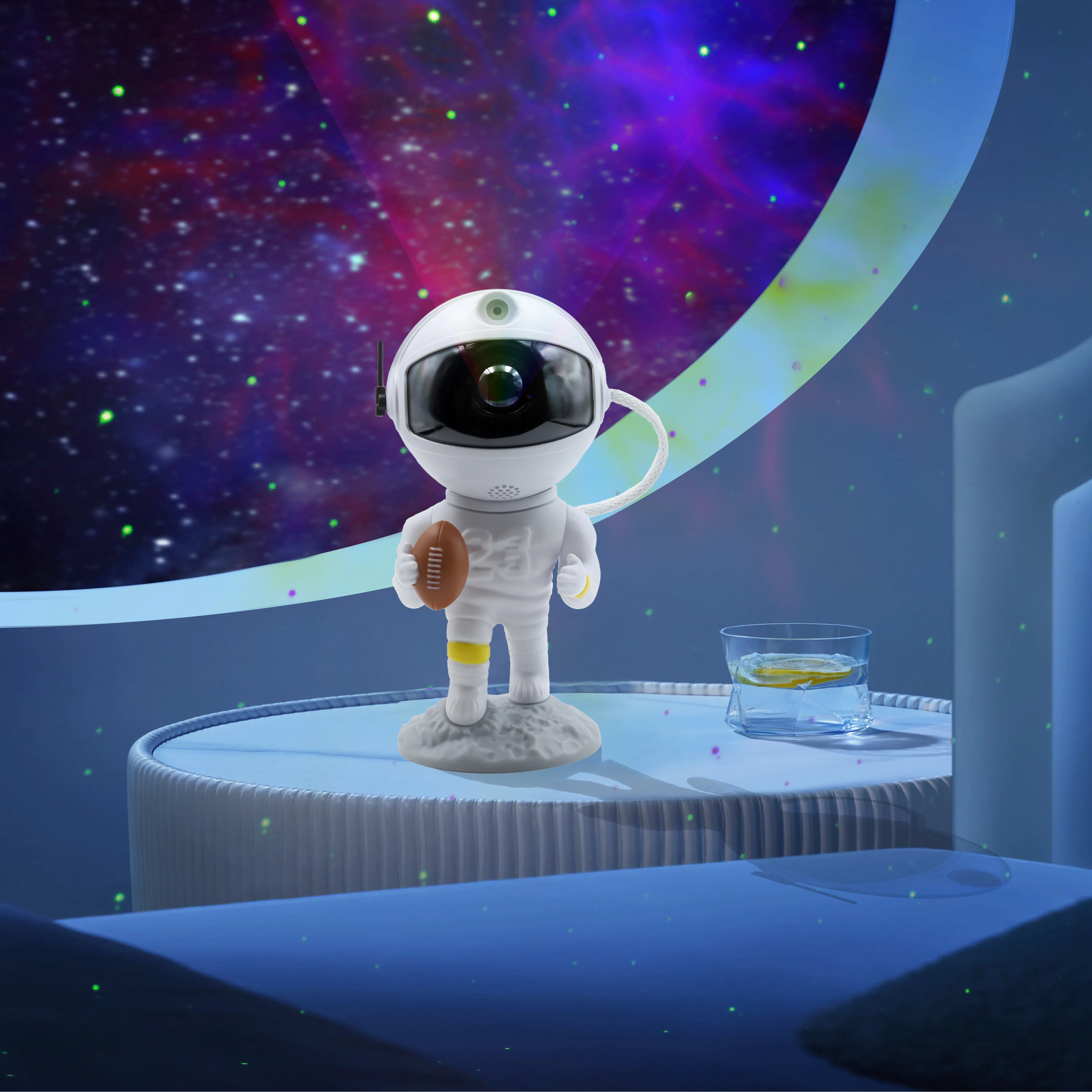 

Проекционная лампа Astronaut Milky Way Starry, супер теплое освещение, освещение спальни и потолка, лучший выбор