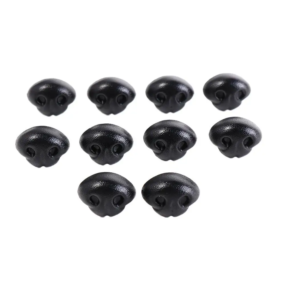 Plastic Dog Noses Dog Noses for Crafts Plug-in Black Noses DIY Accessories 15mm/18mm/21mm DIY Accessories Animal Doll Nose