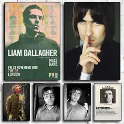 liam gallagher Decoration Art Poster Wall Art Personalized Gift Modern Family bedroom Decor Canvas Posters