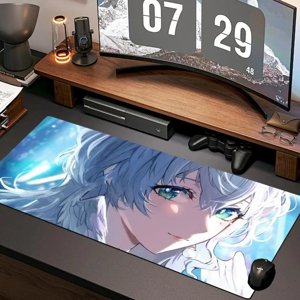 R_robin H_honkai S_star R_rail Mouse Pad New Computer Home Mousepad XXL Desk Mat Natural Rubber  Anti Slip Gaming Accessories