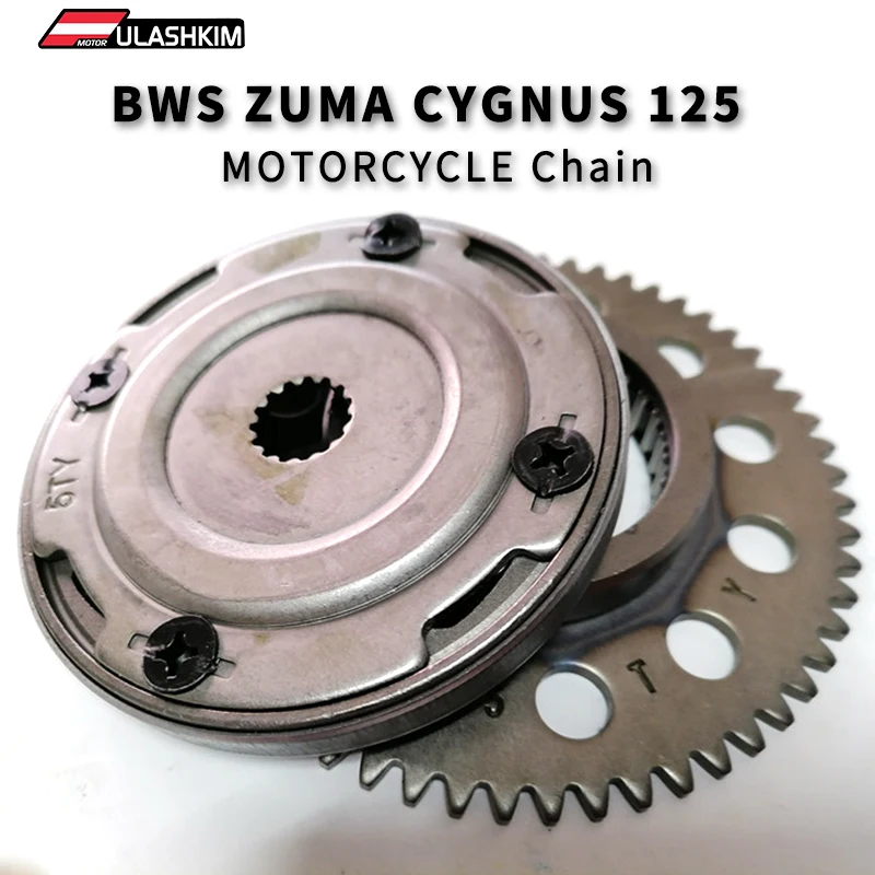 CYGNUS ZUMA BWS 125 Motorcycle Starter Clutch Assy with starter gear rim  For YAMAHA BWS125 ZUMA125 CYGNUS125 Racing Chain Gear