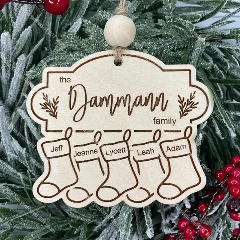 Holiday Gifts Family Christmas Decorations Personalized Stockings Gifts