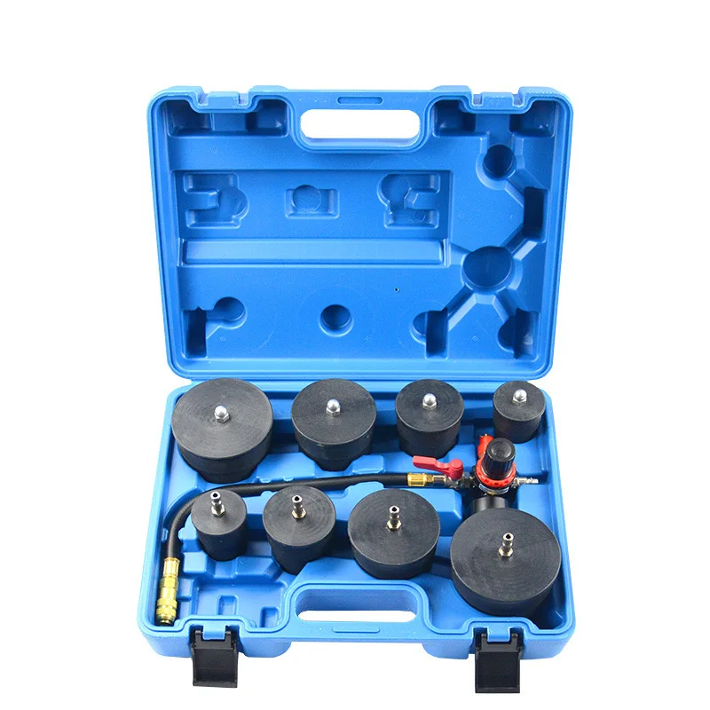 9pcs Turbo System Leakage Tester Tool Automotive Vehicle Service Garage Workshop 35mm -90mm