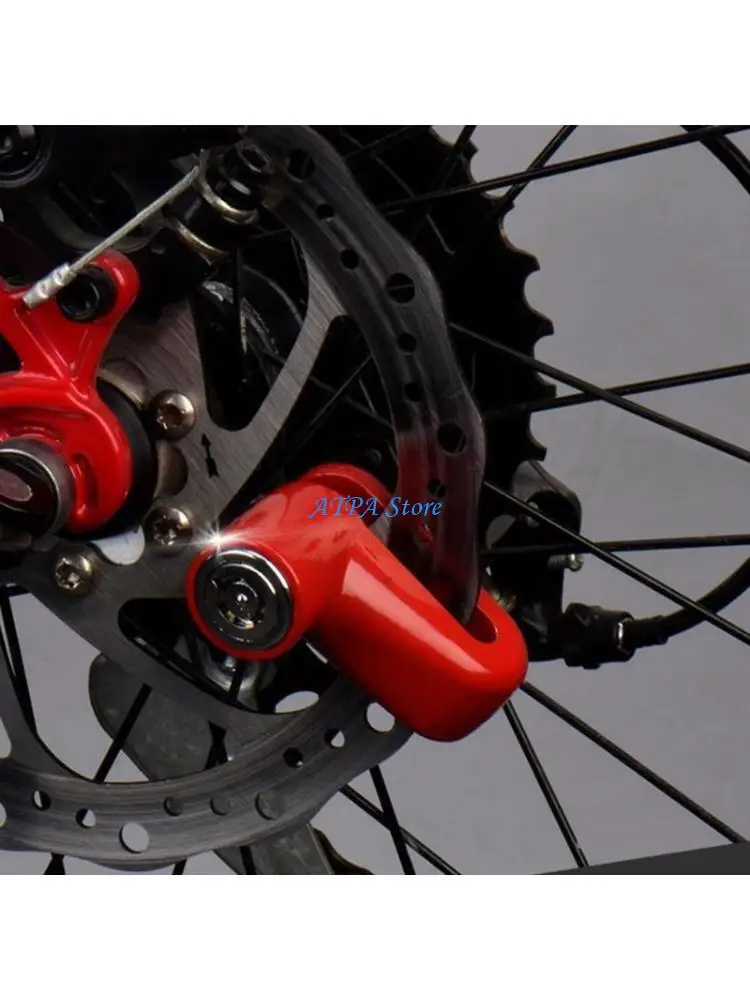 U13C Universal Disc Brake Lock for Motorcycles Bikes Anti Theft Aluminum