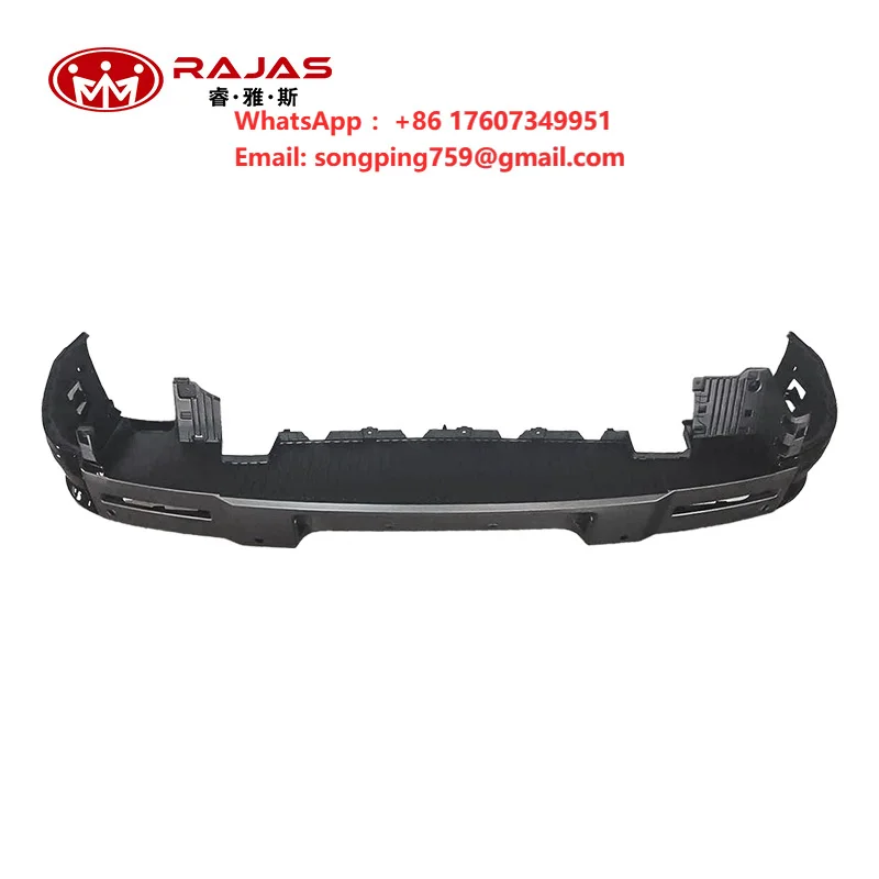 New Rear Bumper Assembly with Exhaust Clips-Clip-on Attachment Obsidian Black OEM 16179568-00 SGHA-2804100/97-00AAP for BYD U8