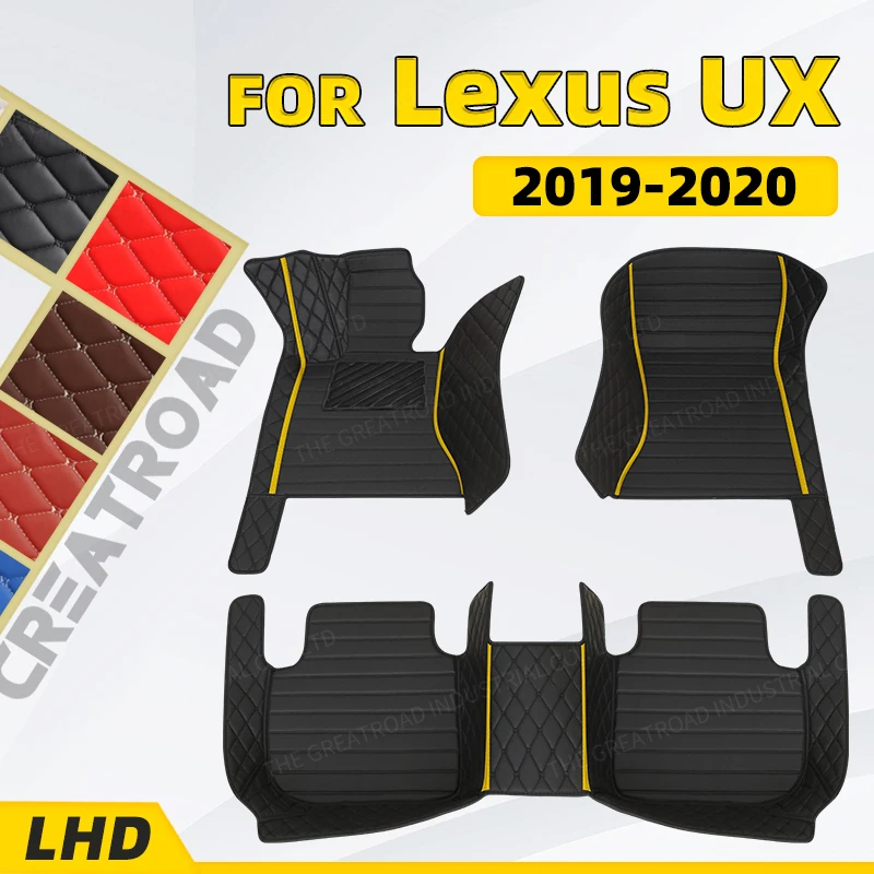 

Custom Car floor mats for LEXUS UX series UX200 260h 2019 2020 auto foot Pads automobile carpet cover