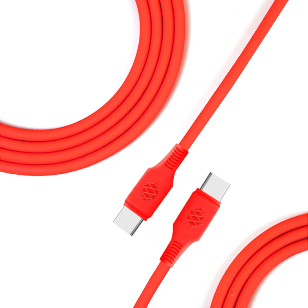 Original Pine64 USB Type-C to TypeC Silicone Power Charging Cable For Pinecil Electric Soldering Iron PinePhone and Pinebook Pro