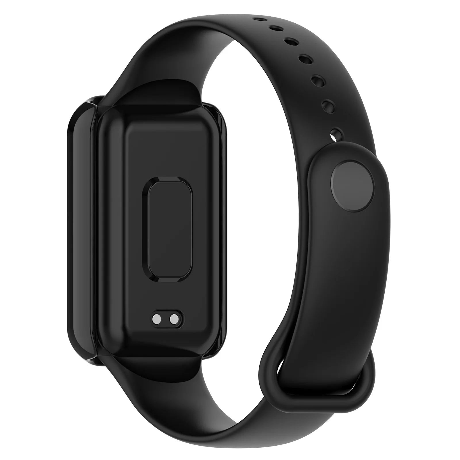 غلاف حماية لساعة Huami Amazfit Band 7 إطار من الصلب PC + تشديد الزجاج التغطية الكاملة الحالات قذيفة ل Amazfit Band7