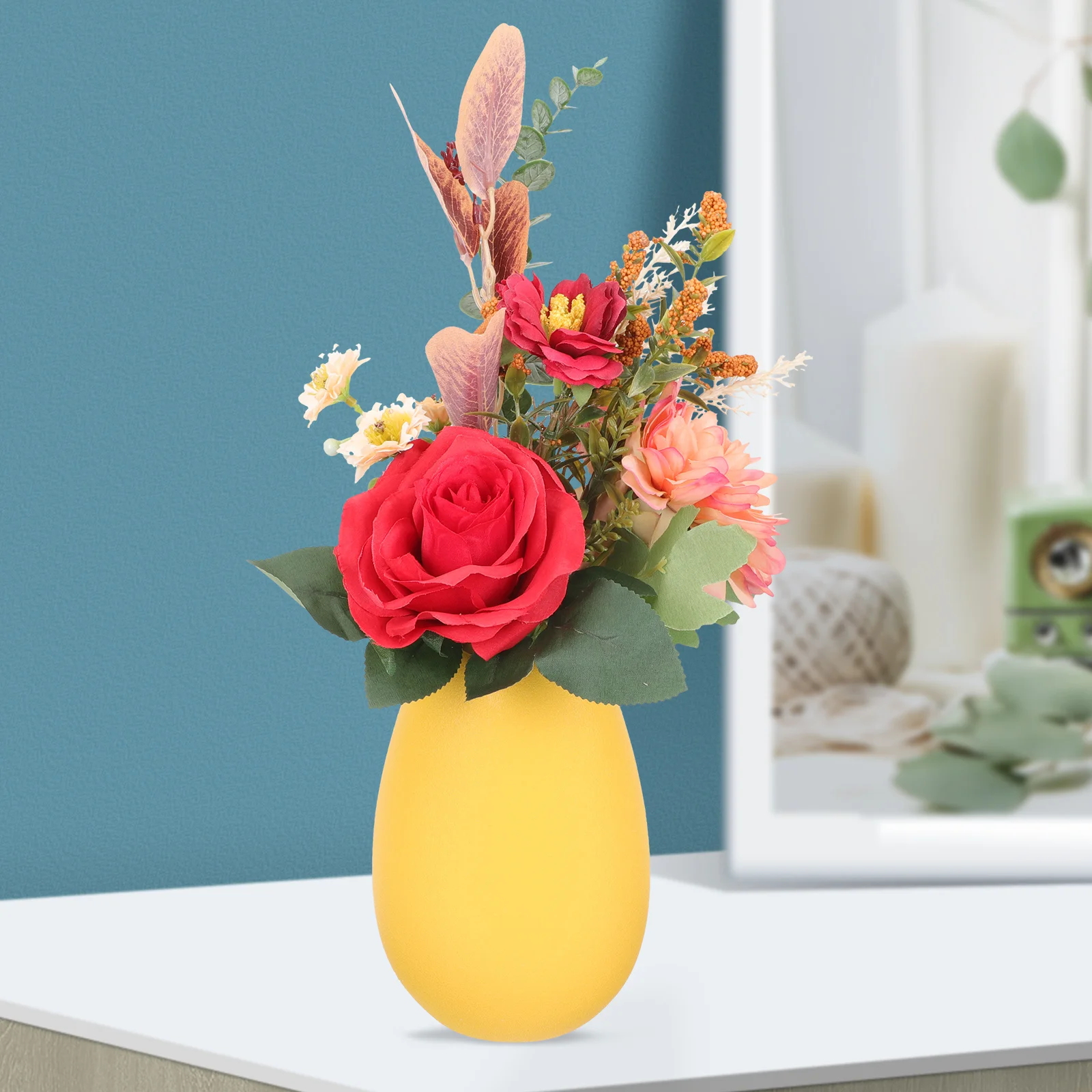 

Decorative Ceramic Vase Perfect for Wedding Christmas Anniversary Valentine's Day Gift Flower Arrangement Vase Home Office Hotel