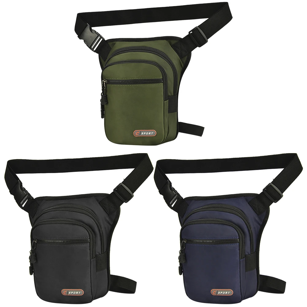 Sacs de jambe tombants imperméables, sac de ceinture Bum, utilisation polyvalente, conception de grande capacité pour les voyages en plein air, le camping, le sac de jour décontracté