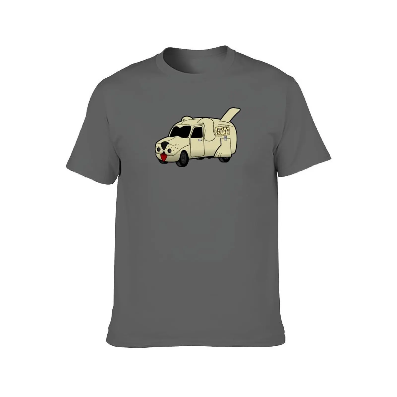 Mutt Cutts Van T-Shirt g man t shirts for men cotton tshirt 100% mens graphic t shirts T-Shirt