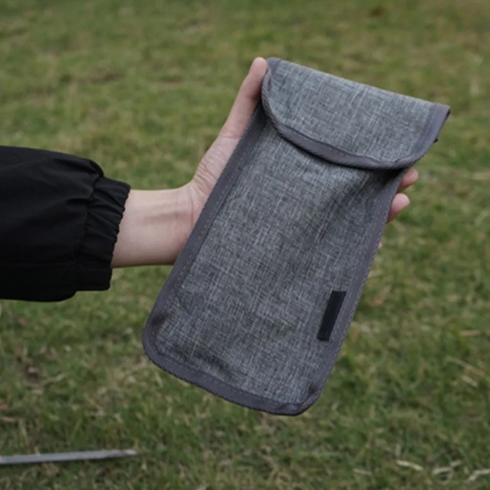 

Practical Tent Pegs Bag Oxford Cloth Material Portable Outdoor Camping Storage Pouch