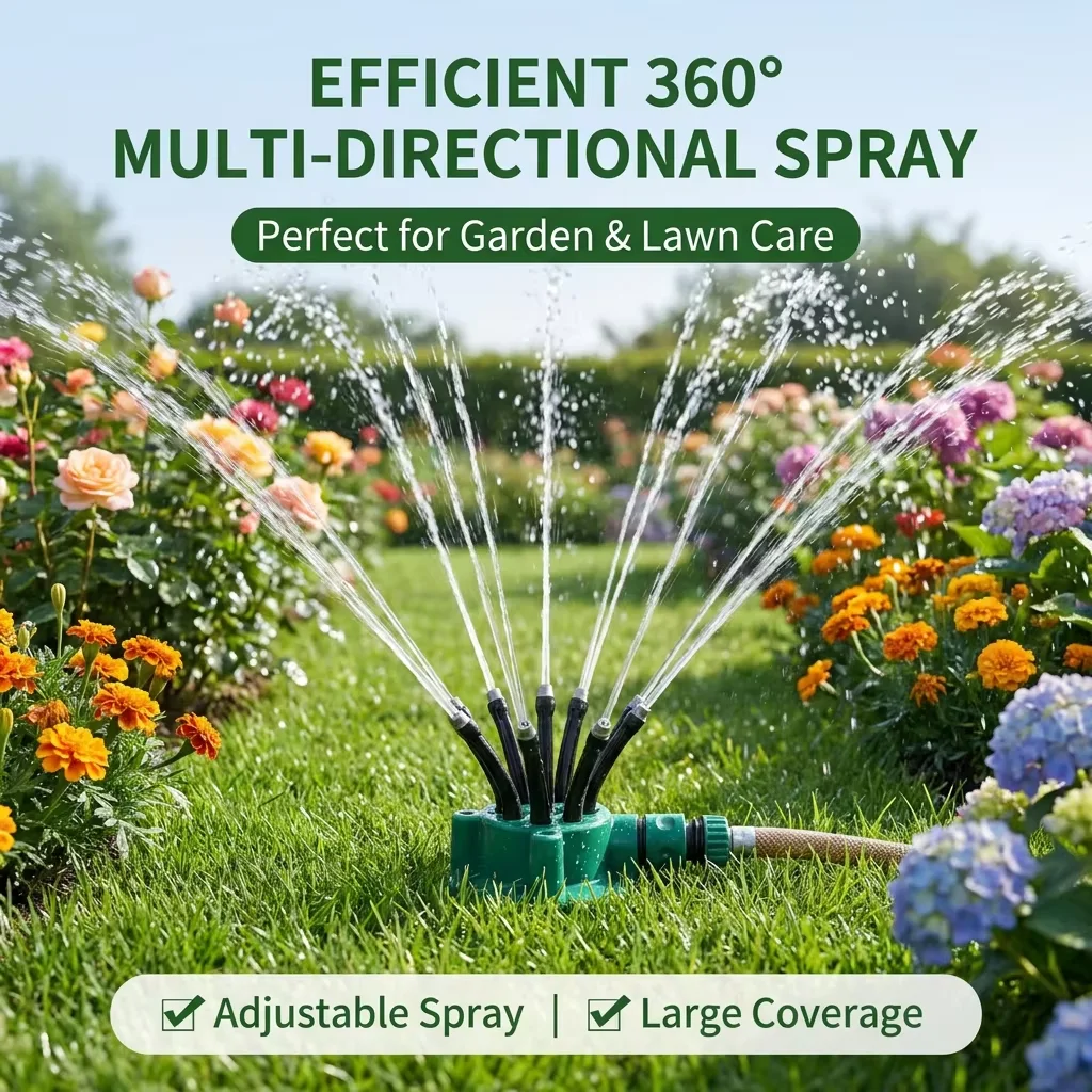 Agriculture Farming System - 360 Derece Otomatik Çok Başlı Yağmurlama