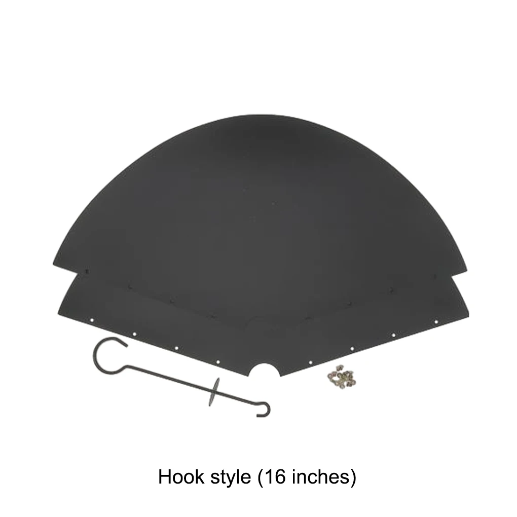 Stylish Baffle Wrapping Around Squirrel - Easy Installation And Waterproof Squirrel Baffle Hook style16 inches