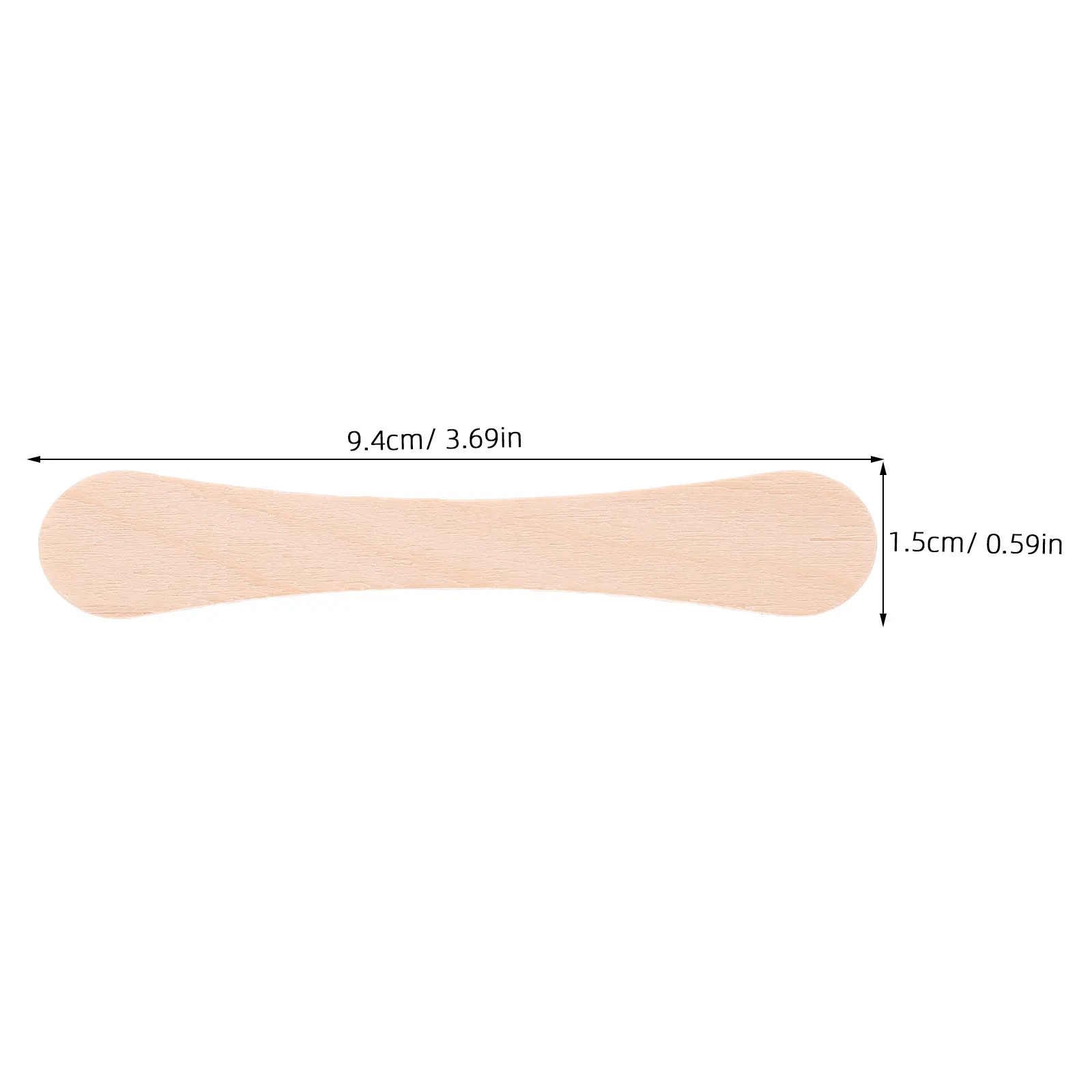 120Pcs Ice Cream Wooden Spoons Small Disposable Cake Serving Dessert Mixing Stirring Portable Sampling Spoon Wooden Small Spoons