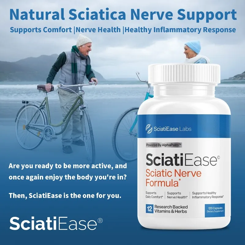 تركيبة تسهل العصب الوركي - تقلل من الانزعاج العصبي وآلام المفاصل، ومضادة للالتهابات، والحفاظ على صحة العصب، وزيادة القدرة على التحمل