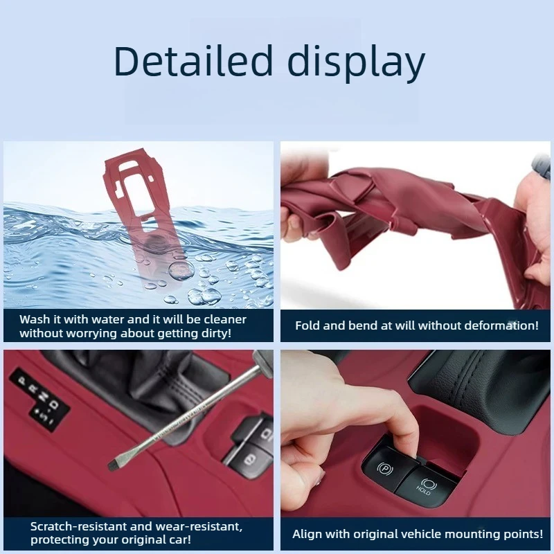 

For Toyota Corolla Cross Frontlander Special Center Console Silicone Pad Interior Cup Protective Film Protection Mat Accessories