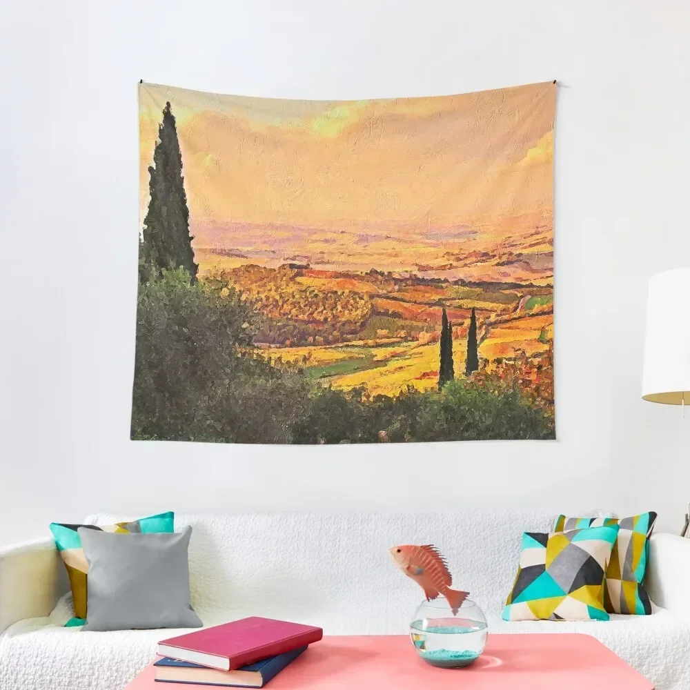 

Hills of Tuscany Tapestry Home And Comfort Decor Bedrooms Decorations Tapestry