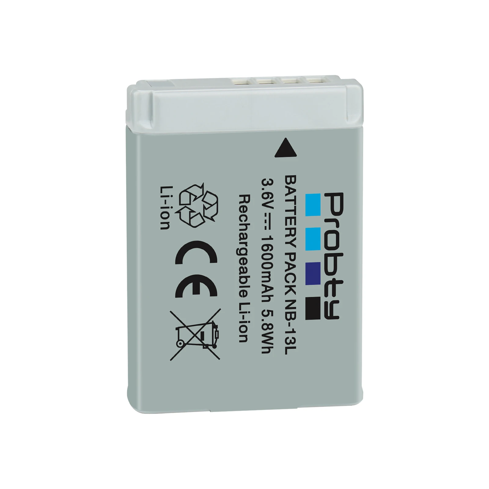 NB-13L NB 13L 1600mAh Batteria per fotocamera o Canon PowerShot G5X G7X G9X G7 X Mark II G9X Mark II SX620 HS SX720 HS SX730