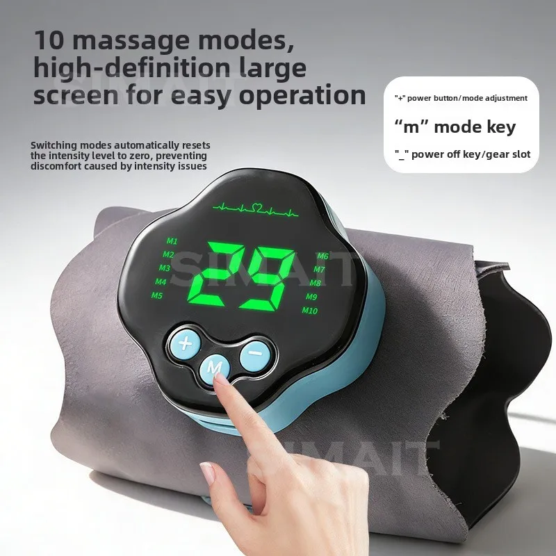 EMS Intelligent Adjustable Hand Wrist Massage Instrument, Wrist Tendon Sheath Full Wrist Electric Massager