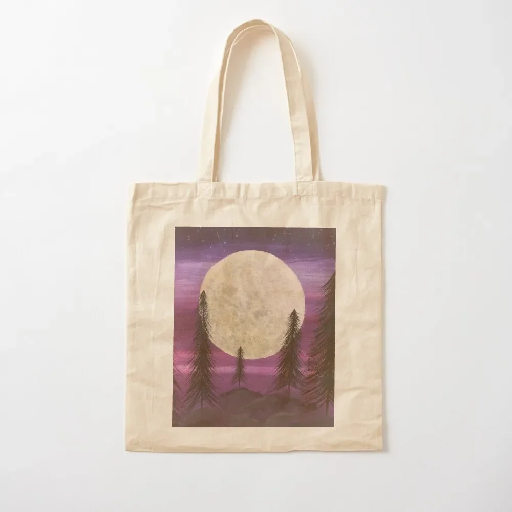 Midnight Moon Tote Bag women bag Large bags for women personalized tote Tote Bag