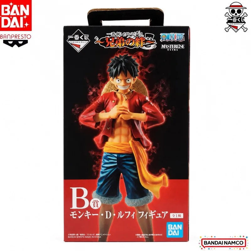 

In Stock Bandai Original Ichiban Kuji One Piece Monkey D Luffy Action Figure Model Doll Brand New Boxed Anime Characters Toys