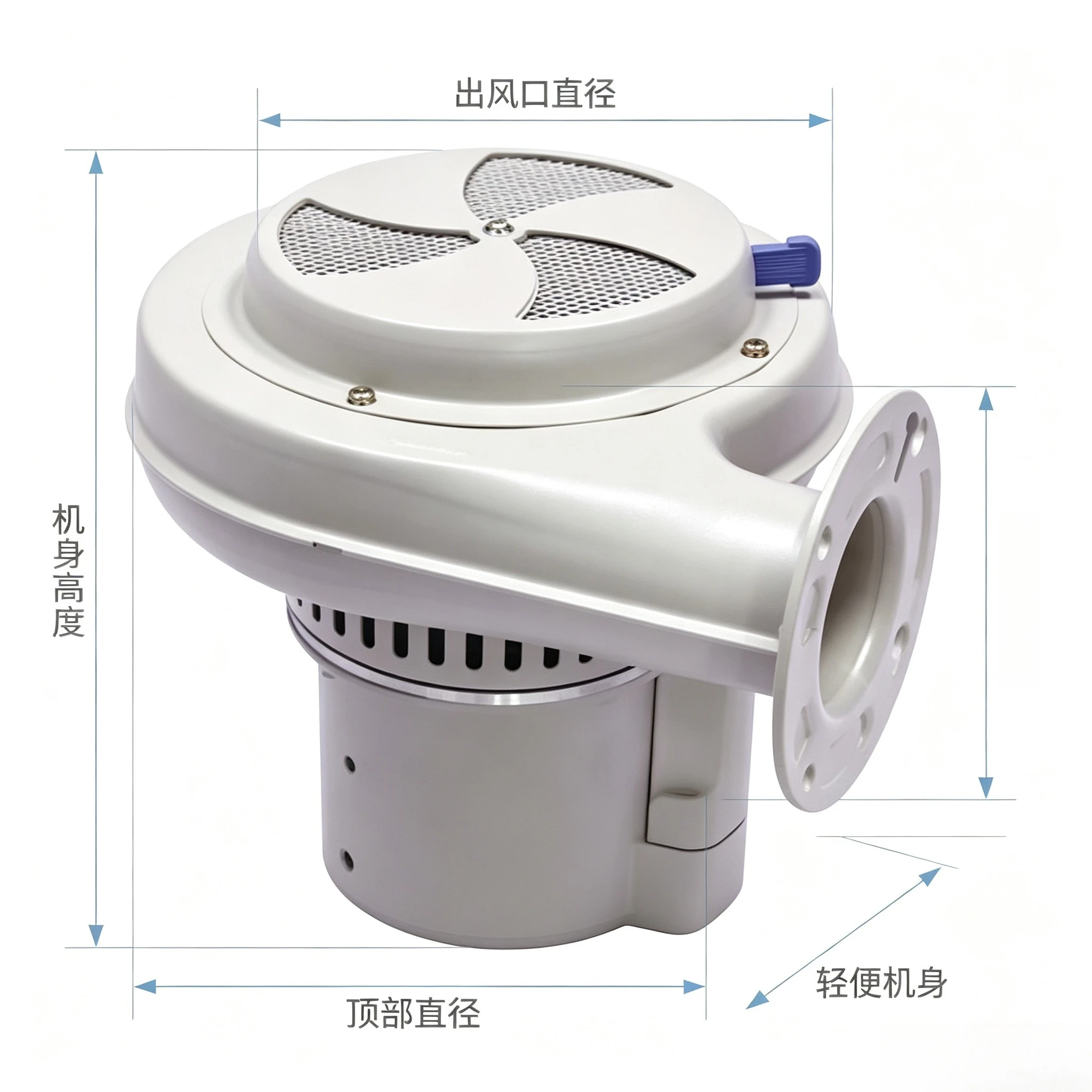 Hot Air Blower For Injection Molding Plastic Drying Hopper 25/50/100KG Baking Barrel Repair Accessory