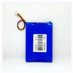 706090 406090 7.4V battery 3000mAH player video mobile DVD EVD3 line rechargeable polymer lithium battery