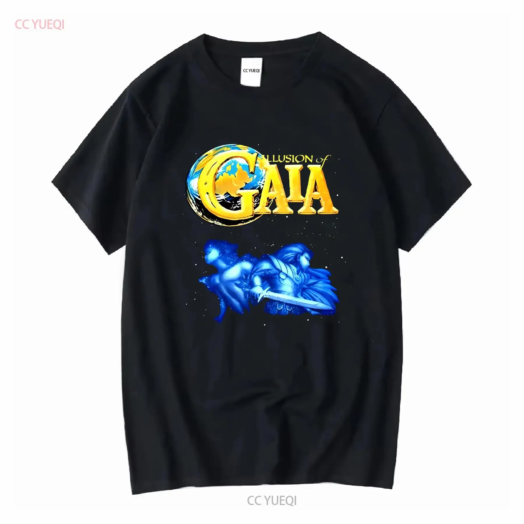 Illusions Of Gaia Snes Video Game T Shirt long or short sleeves vintage Washed Soft Breathable Casual fashion Stretched