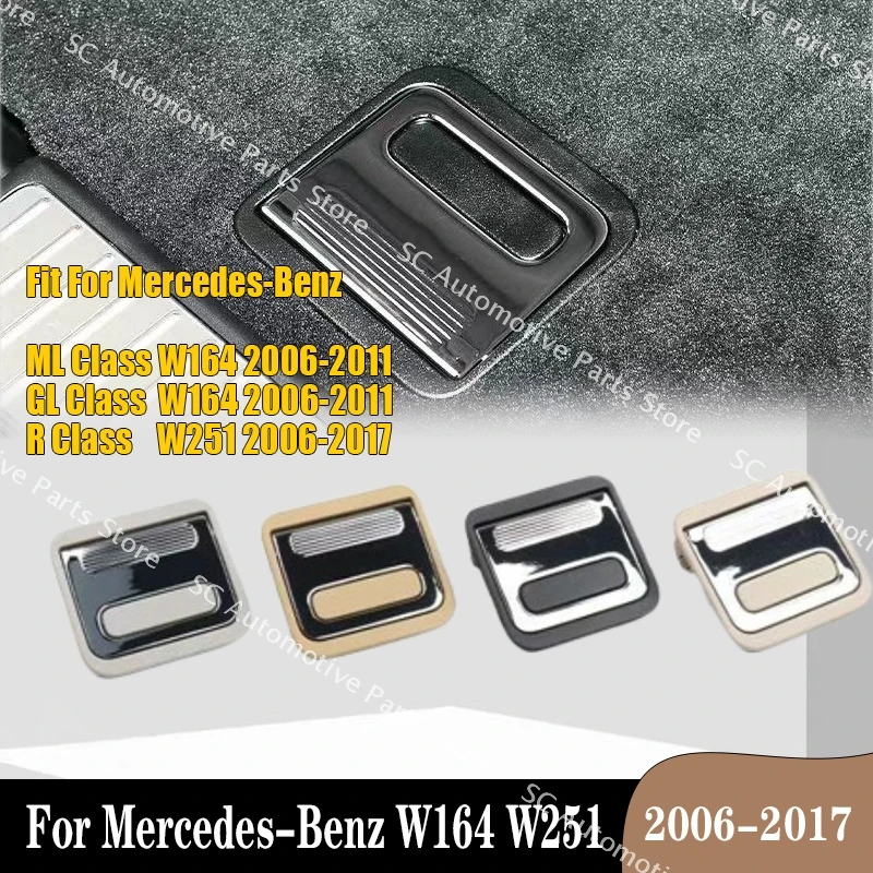 

Крышка ручки багажника на запасное колесо автомобиля для Mercedes-Benz R Class W251 2006-2017 ML GL Class W164 164680058 Защелка крышки багажника