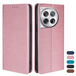 Bussiness Magnetic Wallet Phone Case for Oneplus 13 12 11 10 8 9 Pro 12R 9R 10T 8T 9RT Leather Flip Case with Cover Stand