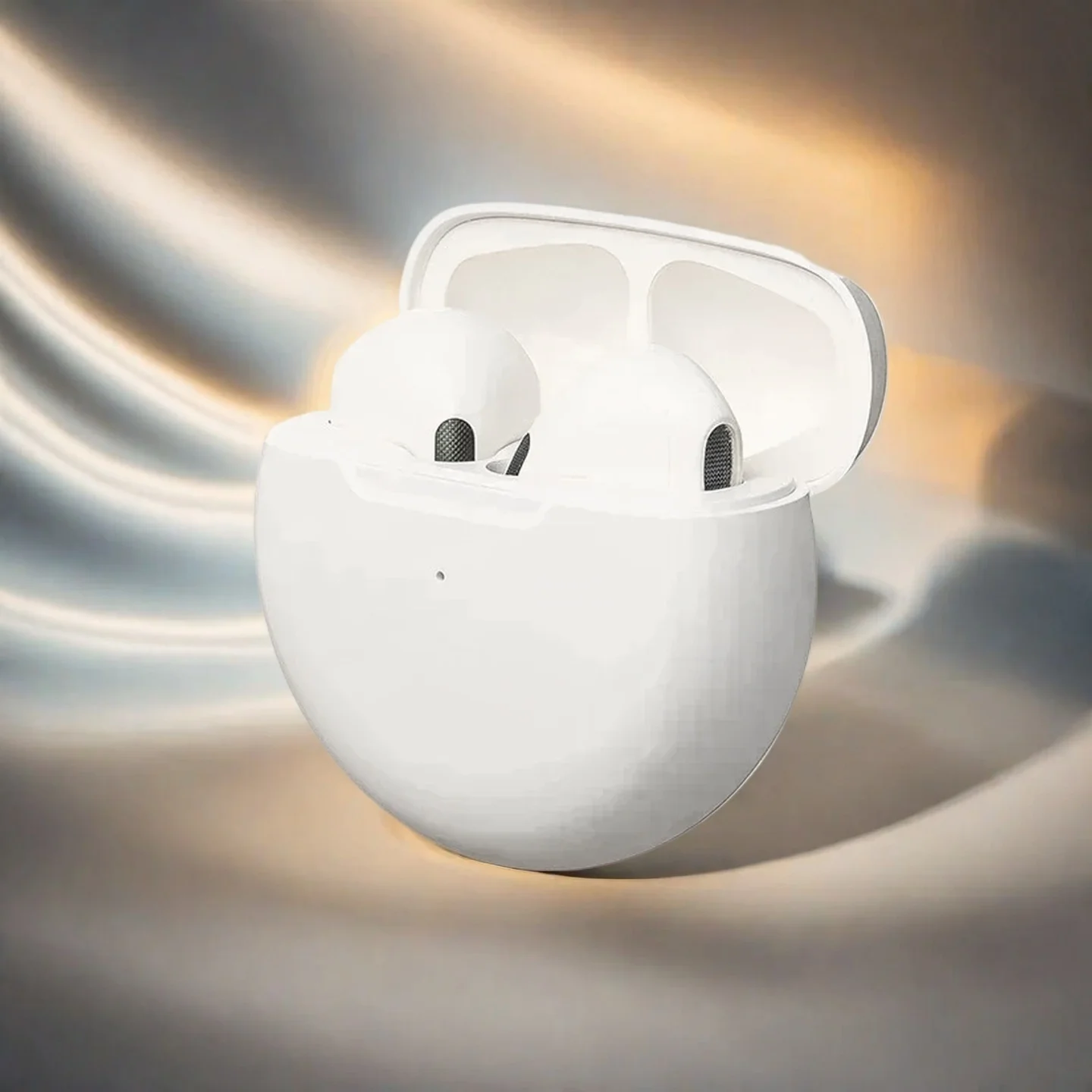 Pro 6 TWS Bluetooth イヤホンワイヤレス Bluetooth ヘッドセットノイズキャンセリングイヤホンマイク付き Pro6 ワイヤレスヘッドフォン